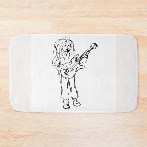 Item preview,  The Bass Player - The Bevilaqua original Ink  designed and sold by Helios Be. Lavsh.