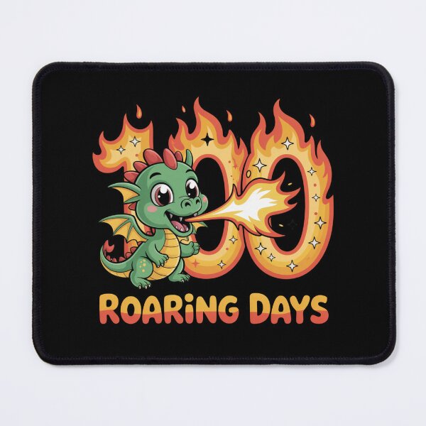 Item preview, 100 Roaring Days Dino Boys & Girls 100th Day of School Cute Jurassic School designed and sold by Nzgiftsandmore.