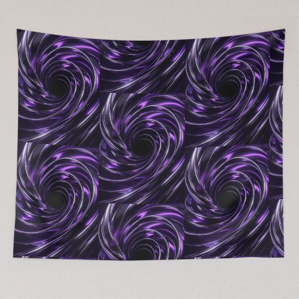 Item preview, Violet Chrome Ribbon Twist Metallic Abstract Phone Case designed and sold by Eric’s Creative Corner.