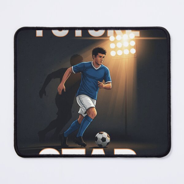 Item preview, Future Star – Young Football Player Under Stadium Lights T-Shirt Design designed and sold by MajaaMachi.
