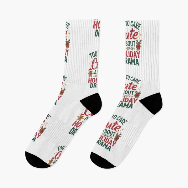 Item preview, oo Cute to Care About Holiday Drama designed and sold by FitEnvy.