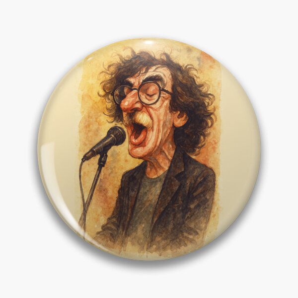 Item preview, Charly García Singing Live designed and sold by Sarcastic designs.