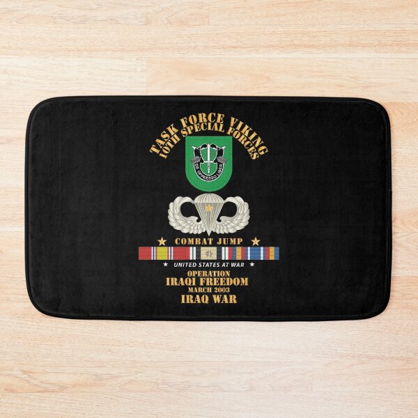 Artikelvorschau, SOF – Kampfsprung – TF Viking – 10. SFG – OEF – Irak mit SVC X 300 entworfen und verkauft von Military Insignia Products.