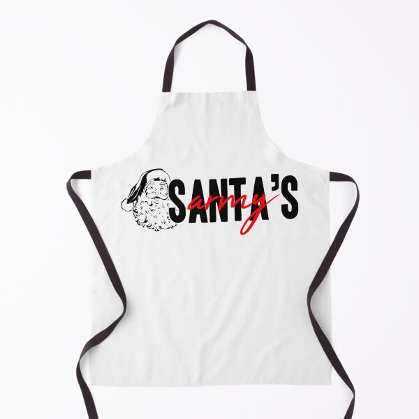 Item preview, Santa’s Army – Vintage Santa Head Christmas Typography Design designed and sold by JA World - Art & Design.