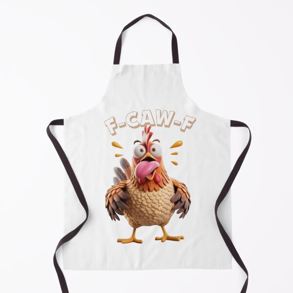 Item preview, F-CAW-F crazy  Chicken pun cursing funny designed and sold by w66aboo.