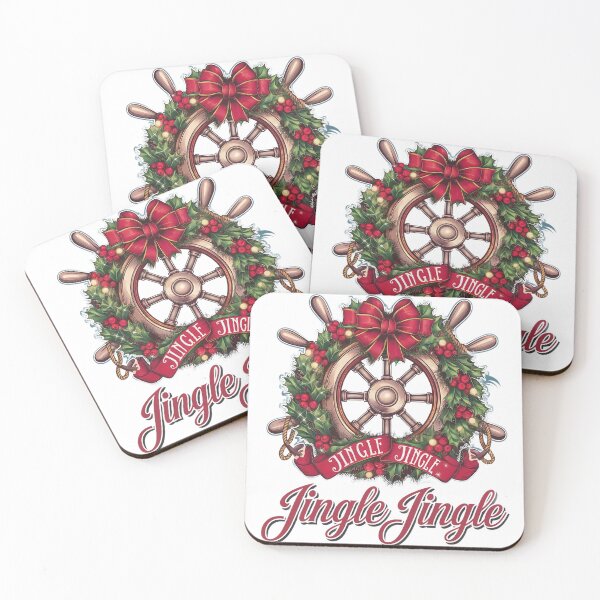 Item preview, Jingle Jingle Cruise Christmas Graphic designed and sold by Portside Threads and Tees.