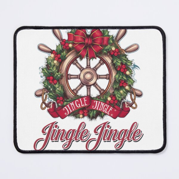 Item preview, Jingle Jingle Cruise Christmas Graphic designed and sold by Portside Threads and Tees.