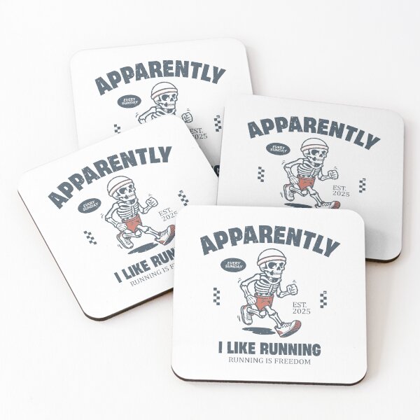 Item preview, Funny Apparently, I Like Running Halloween Runner designed and sold by JFFStore.