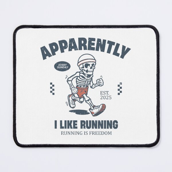 Item preview, Funny Apparently, I Like Running Halloween Runner designed and sold by JFFStore.