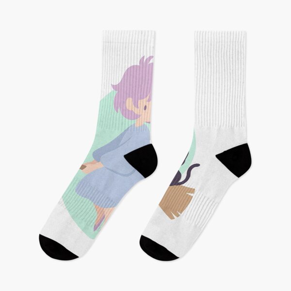 Item preview, Cute Witch and Black Cat Minimalist Art – Pastel Aesthetic Flying Witch Illustration designed and sold by AbstractAuraArt.
