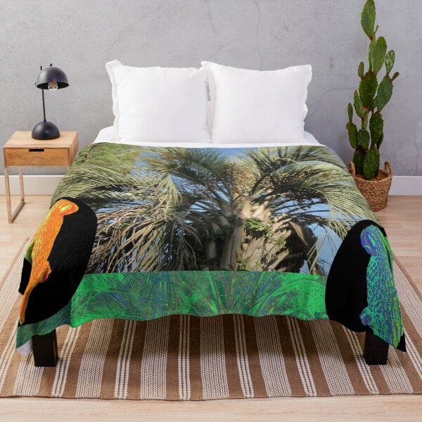 Item preview, Palm tree and parrots designed and sold by Kacharava.