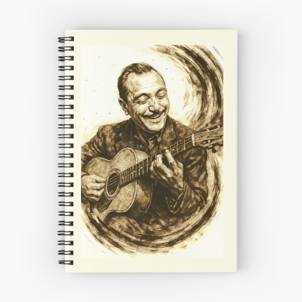 Artikelvorschau, Django Reinhardt - Moll Swing entworfen und verkauft von Sarcastic designs.