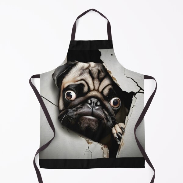 Item preview, Wall Breaker Pug designed and sold by Cats and Other Things.