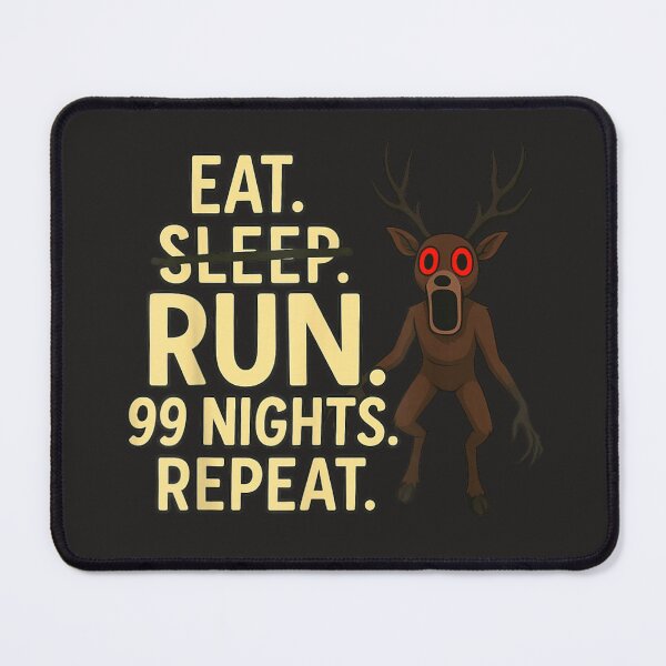 Item preview,  99 Nights. Bye. in The Forest Gamer designed and sold by dperlo06.