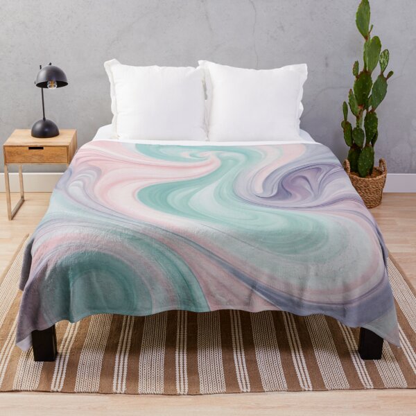 Item preview, Pastel Dream Marble – Soft Pink Mint Lavender Texture designed and sold by Thompika.