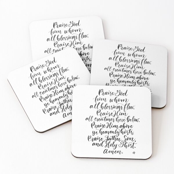 Item preview, Doxology: Praise God From Whom All Blessings Flow designed and sold by BeBlessedPrayer!.