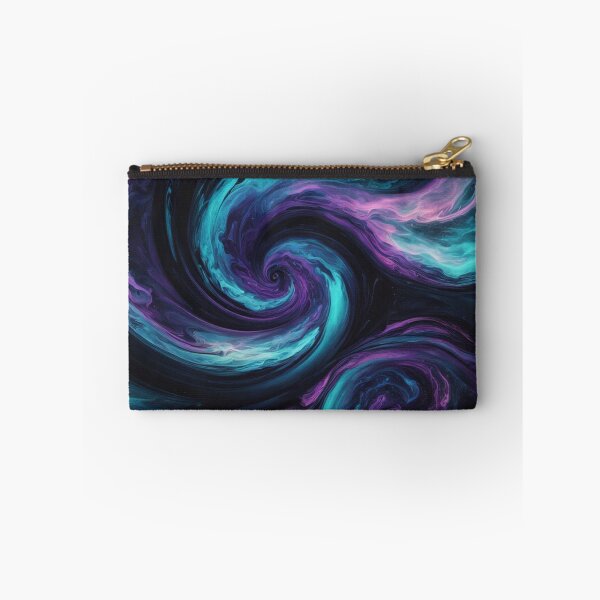 Item preview, Cosmic Black Marble – Nebula Glow Abstract Texture designed and sold by Thompika.