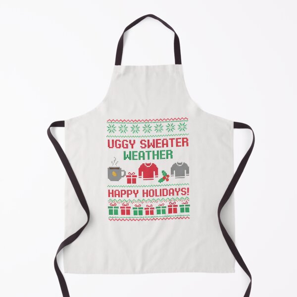 Item preview, Ugly Sweater Weather Christmas Shirt – Cozy Retro Pixel Happy Holidays Ugly Sweater Party Gift designed and sold by wellie-chic.