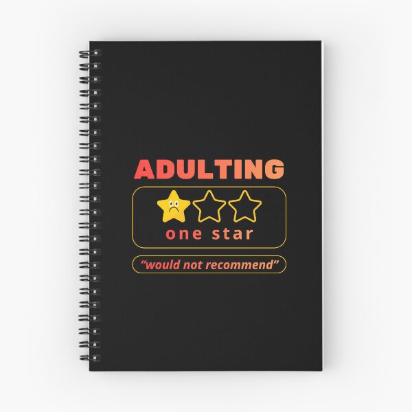 Item preview, Adulting one star would not recommend because nobody warned us it would be this chaotic and exhausting designed and sold by THEVONZA.