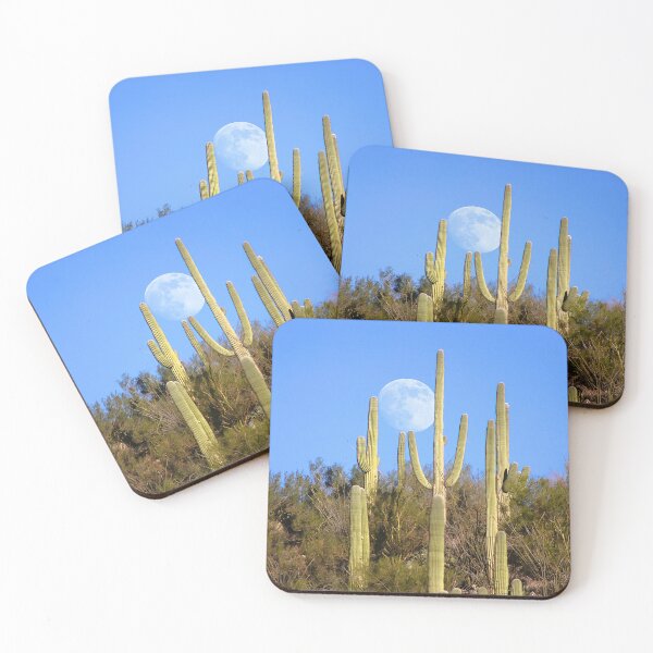 Item preview, Wonderful Saguaro Moon Rise designed and sold by simonjayphotos.