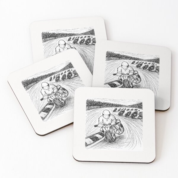 Item preview, The Motorcicle Race Original Bevilaqua Ink #1 designed and sold by Helios Be. Lavsh.