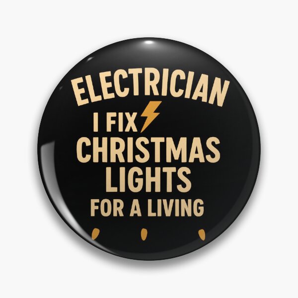 Item preview, Electrician - I Fix Christmas Lights for a Living Retro Christmas Design designed and sold by Work Life Tees.