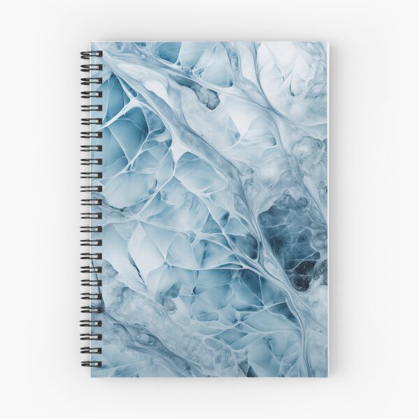 Item preview, Icy Marble Texture – Frozen Crystal Winter Art designed and sold by Thompika.