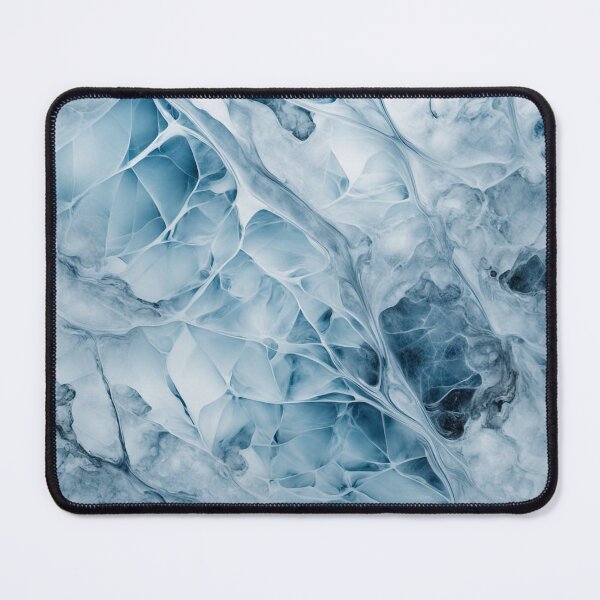 Item preview, Icy Marble Texture – Frozen Crystal Winter Art designed and sold by Thompika.
