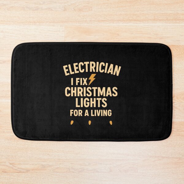 Item preview, Electrician - I Fix Christmas Lights for a Living Retro Christmas Design designed and sold by Work Life Tees.