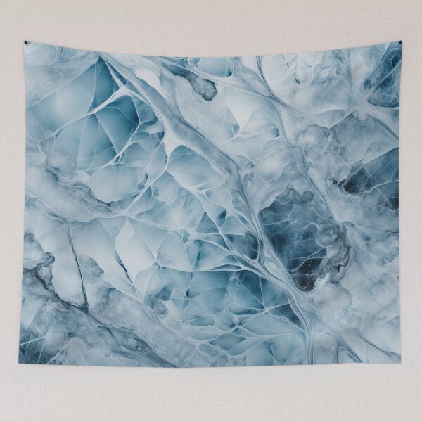 Item preview, Icy Marble Texture – Frozen Crystal Winter Art designed and sold by Thompika.