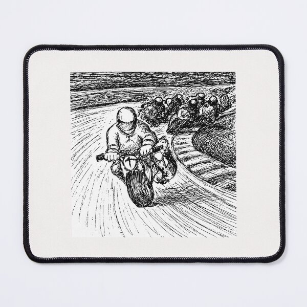 Item preview, The Motorcicle Race Original Bevilaqua Ink #2 designed and sold by Helios Be. Lavsh.
