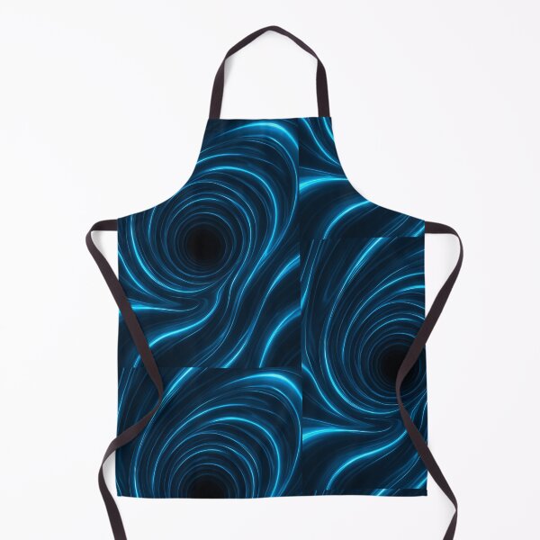 Item preview, Neon Blue Water Tunnel Liquid Flow Abstract Illusion designed and sold by Eric’s Creative Corner.