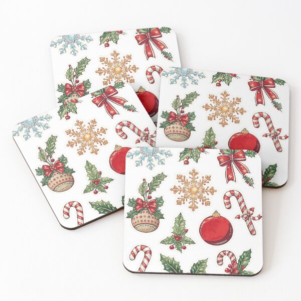Item preview, Christmas decorations, stickers, T-shirts designed and sold by echotek.