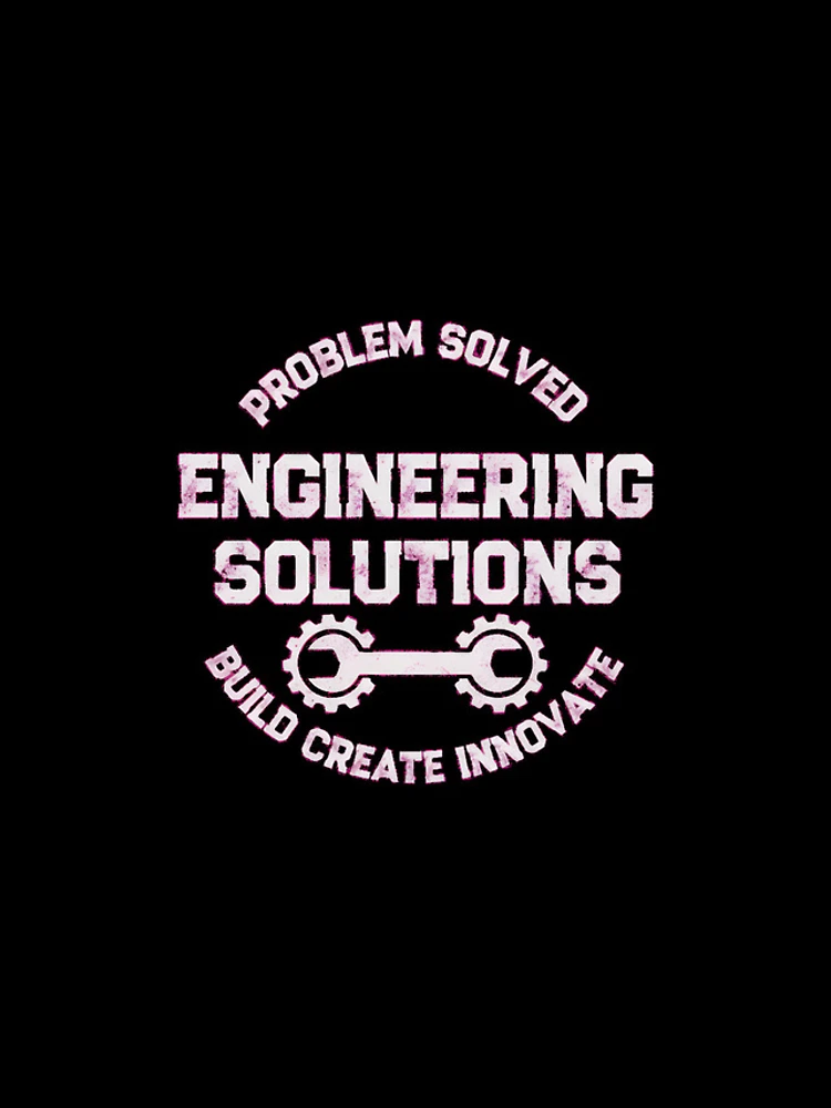 Thumbnail 4 of 4, iPhone Case, Engineering Solutions Problem Solved Build Create Innovate designed and sold by AbcDigs Studio.