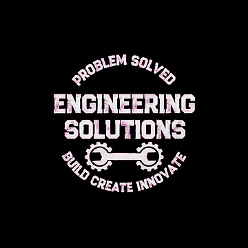 Artwork thumbnail, Engineering Solutions Problem Solved Build Create Innovate by AbcDigs Studio