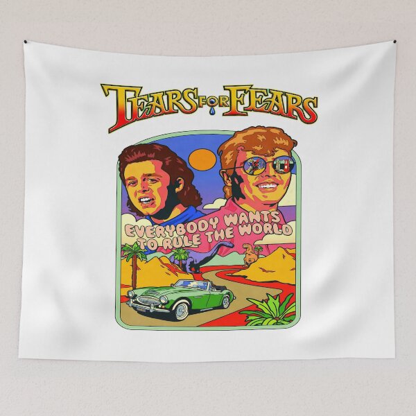 Item preview, Tears For Fears - Retro Style Aesthetic designed and sold by Finkawt.