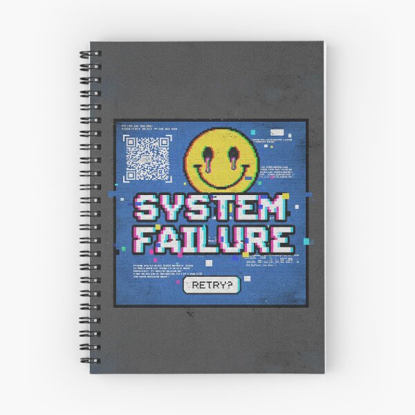 Item preview, SYSTEM FAILUTE, RETRY? designed and sold by Parallax Grafica.