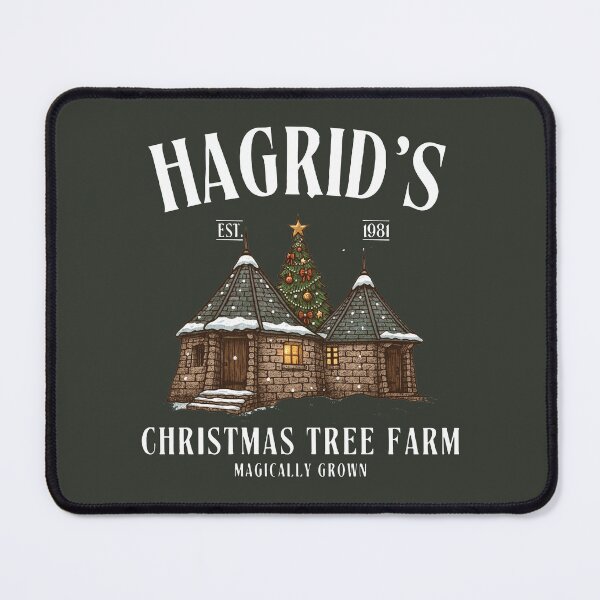 Item preview, Hagrid’s Christmas Tree Farm - Funny Harry Potter Wizard Christmas designed and sold by misslouve23.