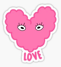 Pink Heart Sticker