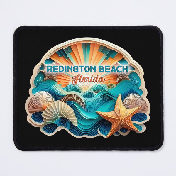 Item preview, Redington Beach Florida Retro Vintage Shells and Sunset designed and sold by Mandeville Photography.