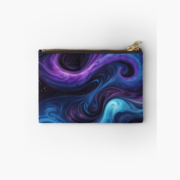 Item preview, Cosmic Black Marble – Nebula Glow Abstract Texture designed and sold by Thompika.