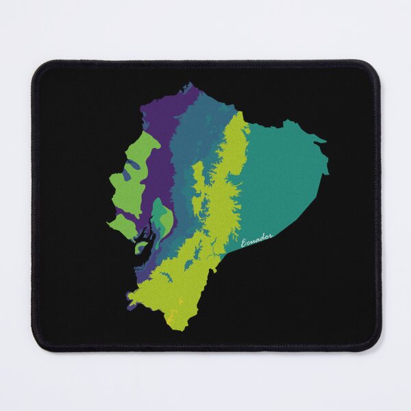 Item preview, Sketching Color Into the Earth - Ecuador designed and sold by AceMaps7.