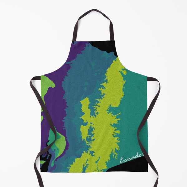 Item preview, Sketching Color Into the Earth - Ecuador designed and sold by AceMaps7.