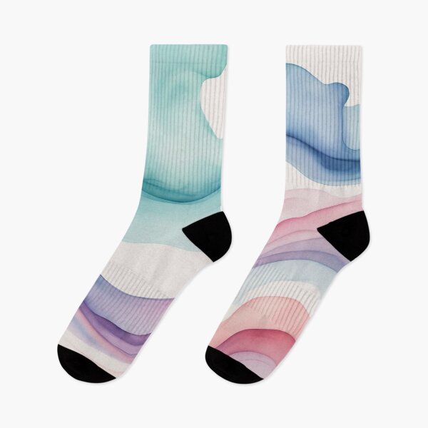 Item preview, Watercolor Marble Texture – Soft Pastel Abstract Art designed and sold by Thompika.