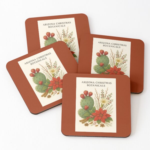 Item preview, Arizona Christmas Botanicals – Desert Holiday Still Life designed and sold by Novel Works Studio.