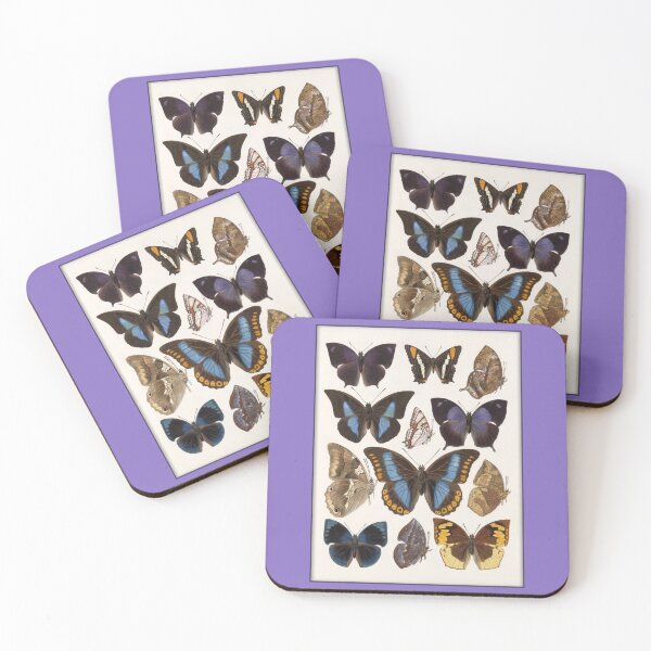 Item preview, Lepidopterological Print: Butterflies designed and sold by Tridentulus.