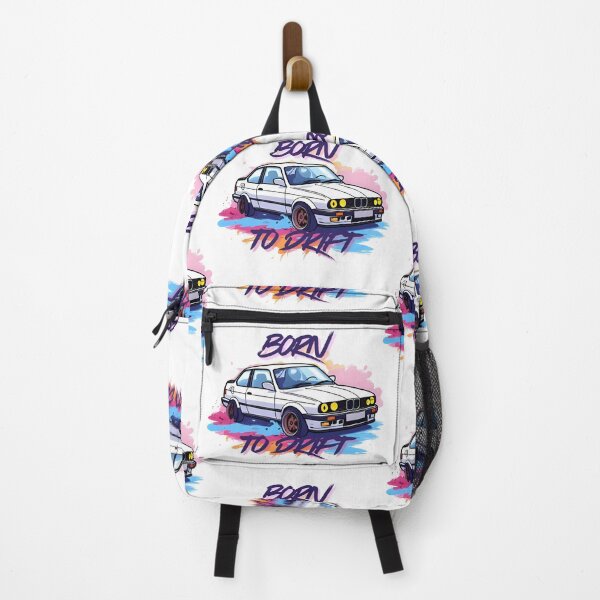 Item preview, Born To Drift Youngtimer Sport Coupe Car Art oldschool designed and sold by CarolynT95.