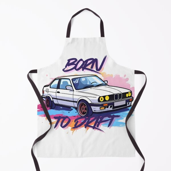 Item preview, Born To Drift Youngtimer Sport Coupe Car Art oldschool designed and sold by CarolynT95.