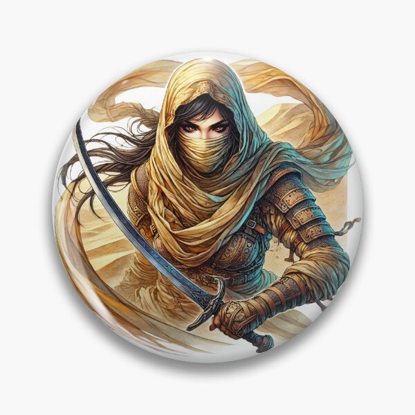 Item preview, Desert Ninja Warrior designed and sold by Lineer22.