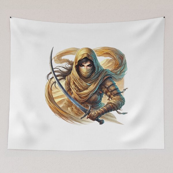 Item preview, Desert Ninja Warrior designed and sold by Lineer22.